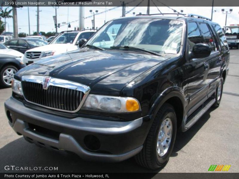 Black Clearcoat / Medium Prairie Tan 1999 Lincoln Navigator