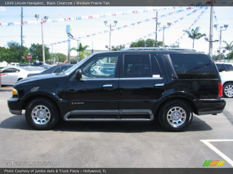 Black Clearcoat / Medium Prairie Tan 1999 Lincoln Navigator