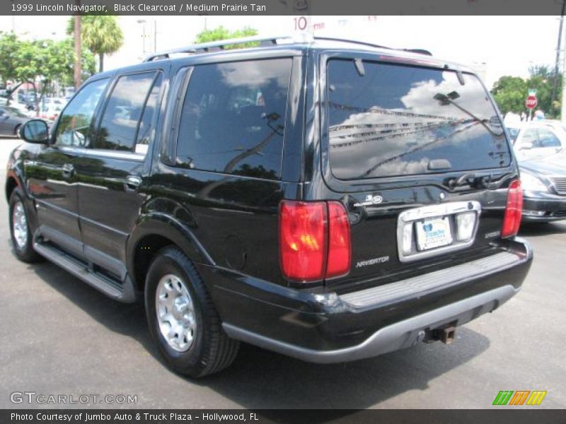 Black Clearcoat / Medium Prairie Tan 1999 Lincoln Navigator