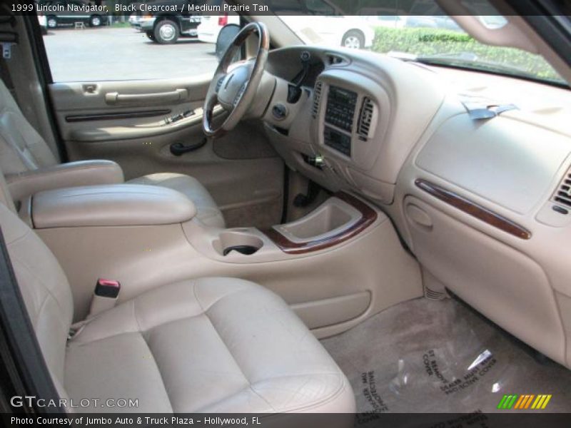 Black Clearcoat / Medium Prairie Tan 1999 Lincoln Navigator