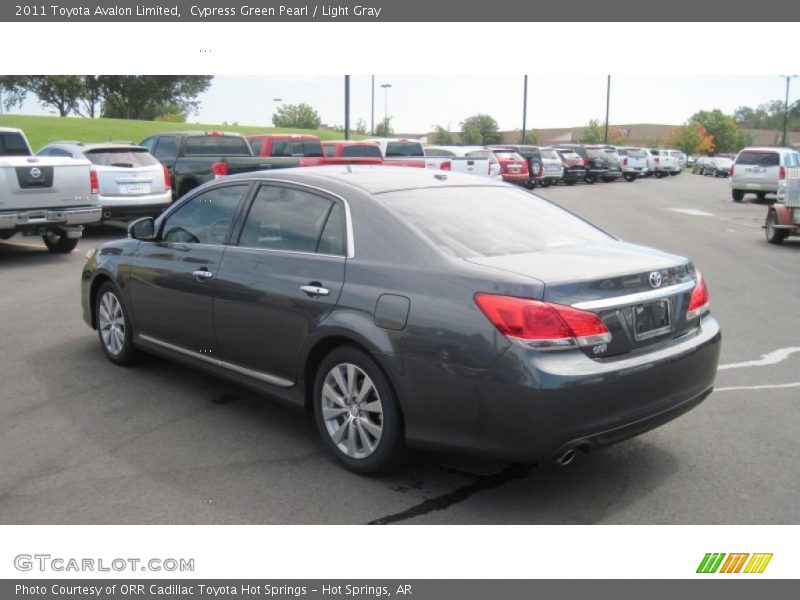 Cypress Green Pearl / Light Gray 2011 Toyota Avalon Limited