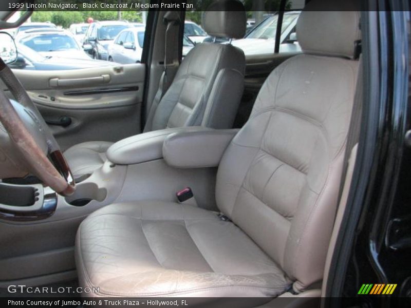 Black Clearcoat / Medium Prairie Tan 1999 Lincoln Navigator