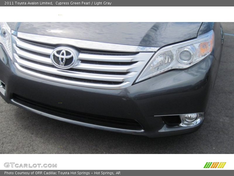 Cypress Green Pearl / Light Gray 2011 Toyota Avalon Limited