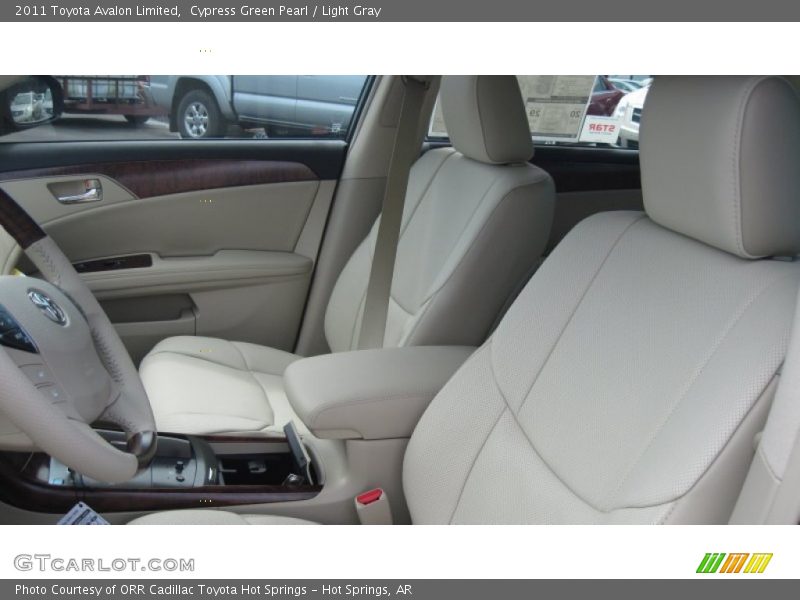 Cypress Green Pearl / Light Gray 2011 Toyota Avalon Limited