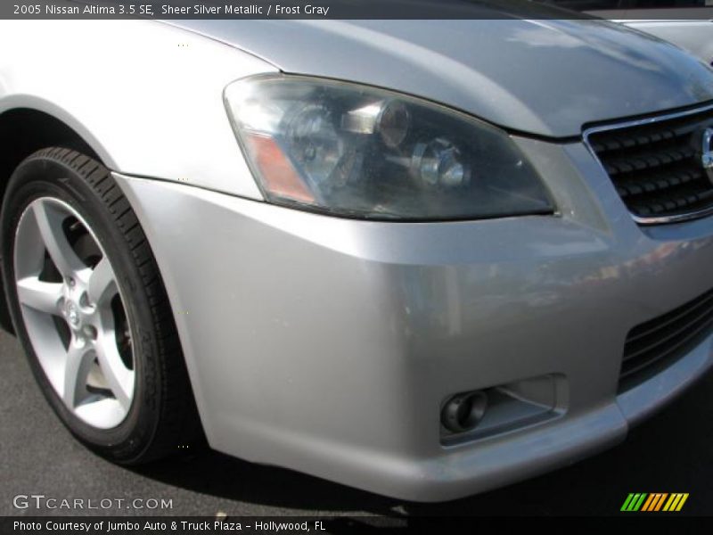 Sheer Silver Metallic / Frost Gray 2005 Nissan Altima 3.5 SE