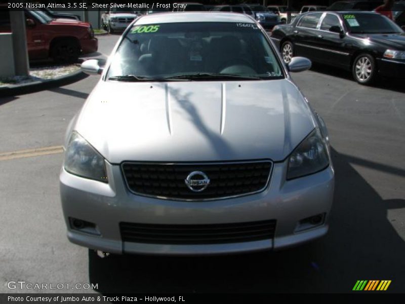 Sheer Silver Metallic / Frost Gray 2005 Nissan Altima 3.5 SE