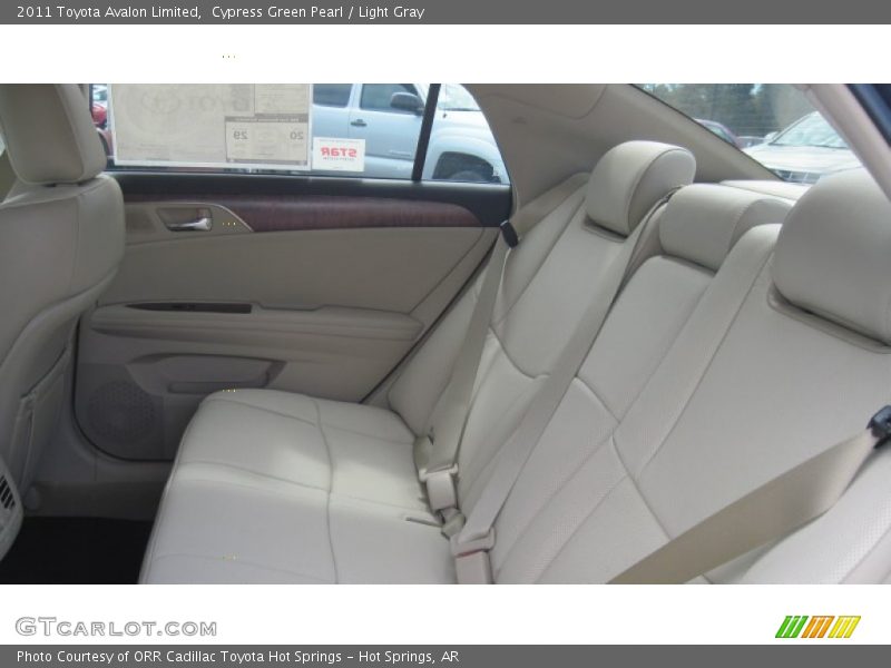 Cypress Green Pearl / Light Gray 2011 Toyota Avalon Limited
