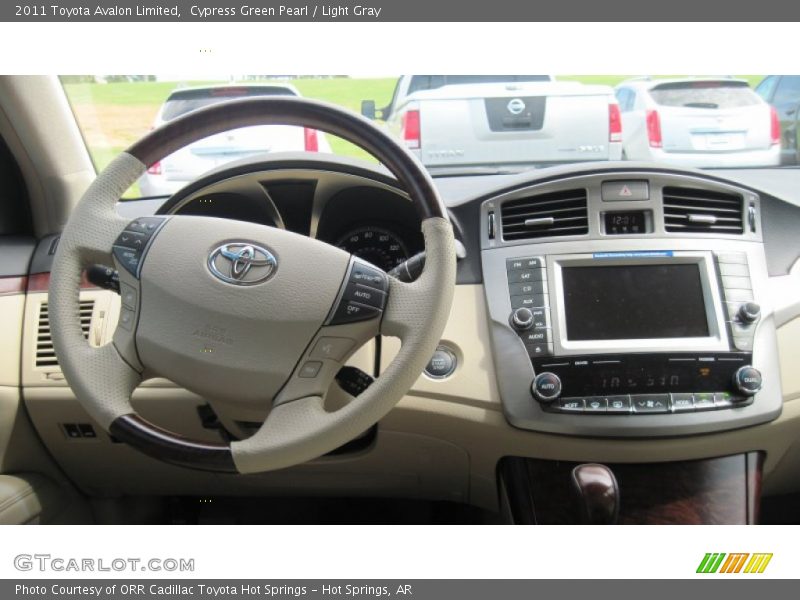 Cypress Green Pearl / Light Gray 2011 Toyota Avalon Limited
