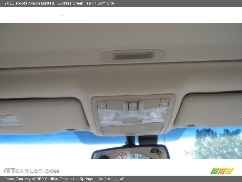 Cypress Green Pearl / Light Gray 2011 Toyota Avalon Limited