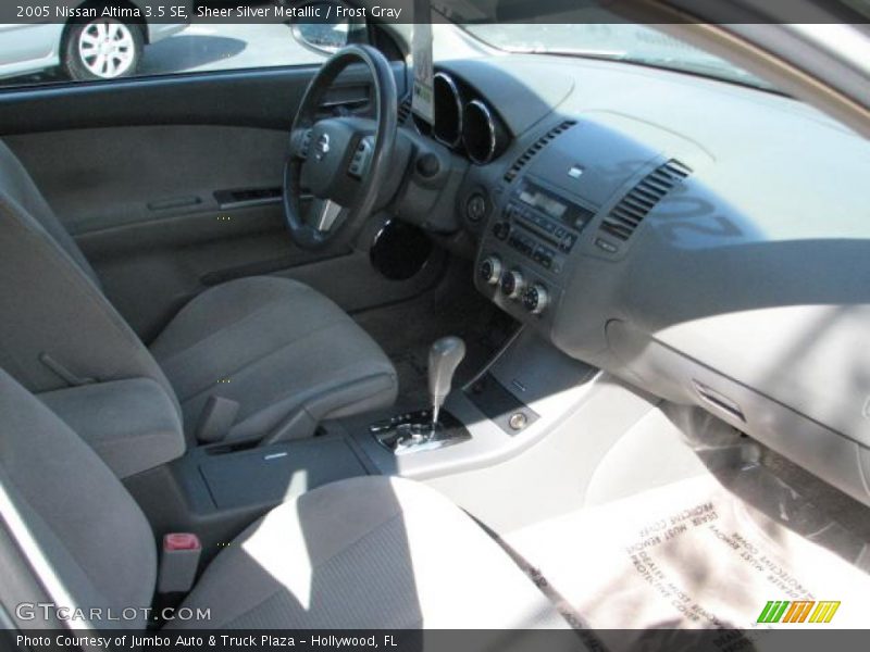 Sheer Silver Metallic / Frost Gray 2005 Nissan Altima 3.5 SE