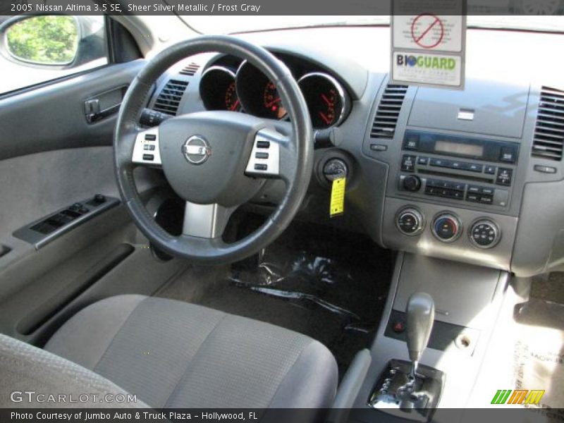 Sheer Silver Metallic / Frost Gray 2005 Nissan Altima 3.5 SE