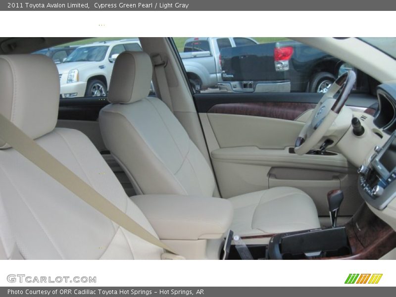 Cypress Green Pearl / Light Gray 2011 Toyota Avalon Limited