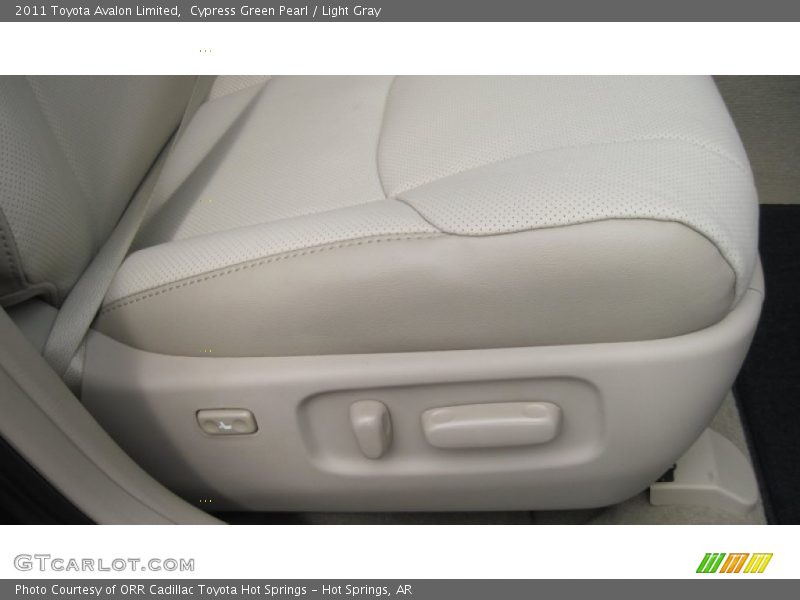 Cypress Green Pearl / Light Gray 2011 Toyota Avalon Limited