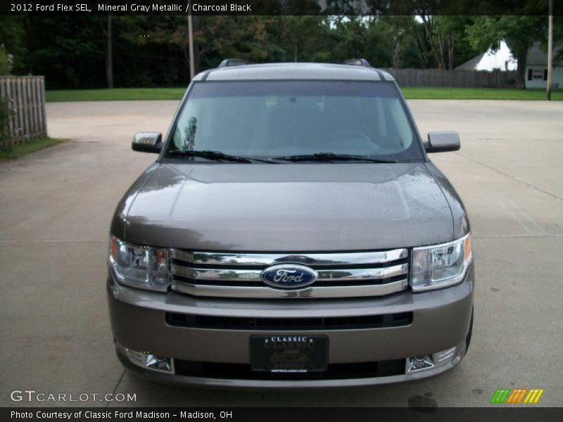 Mineral Gray Metallic / Charcoal Black 2012 Ford Flex SEL