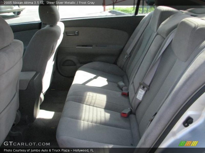 Sheer Silver Metallic / Frost Gray 2005 Nissan Altima 3.5 SE