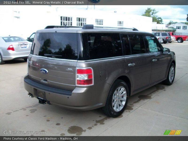 Mineral Gray Metallic / Charcoal Black 2012 Ford Flex SEL