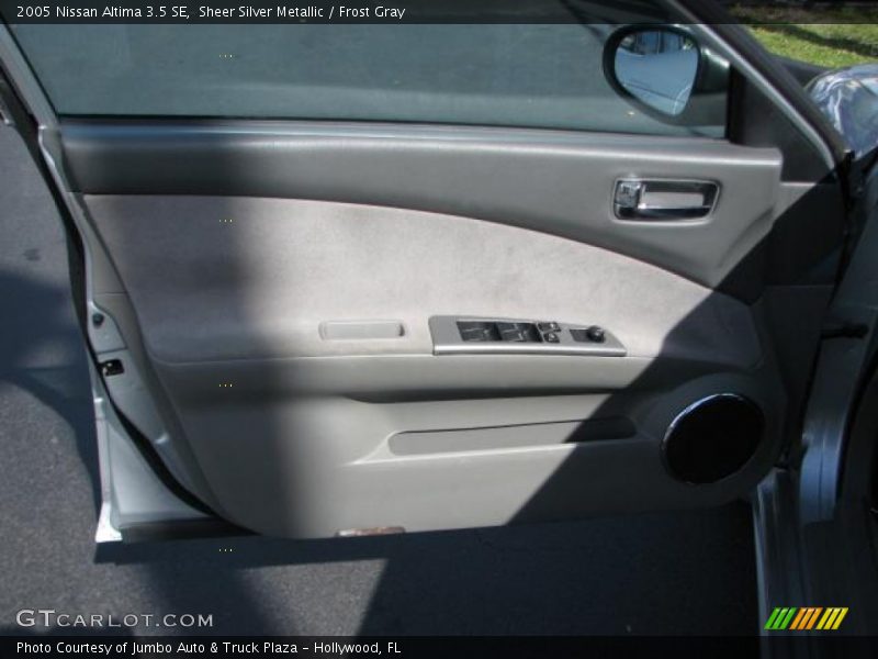 Sheer Silver Metallic / Frost Gray 2005 Nissan Altima 3.5 SE