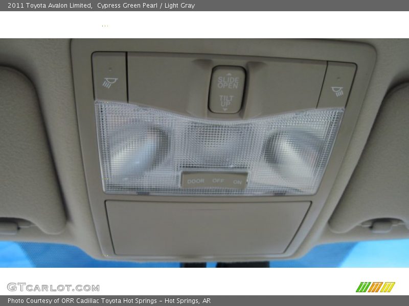 Cypress Green Pearl / Light Gray 2011 Toyota Avalon Limited