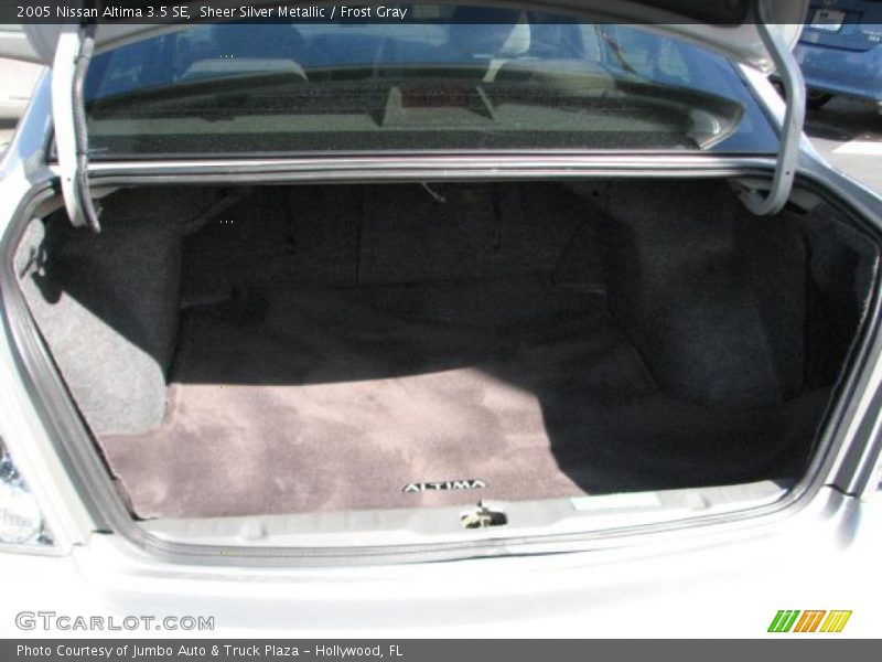 Sheer Silver Metallic / Frost Gray 2005 Nissan Altima 3.5 SE