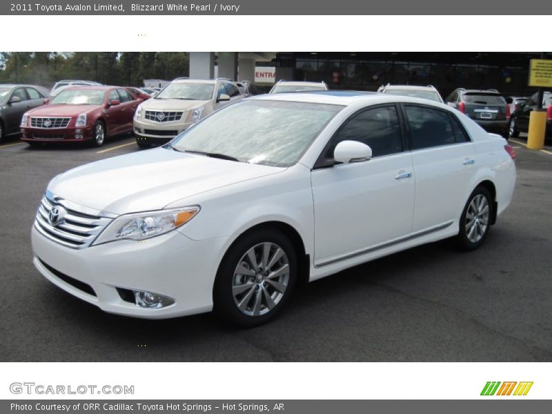 Blizzard White Pearl / Ivory 2011 Toyota Avalon Limited