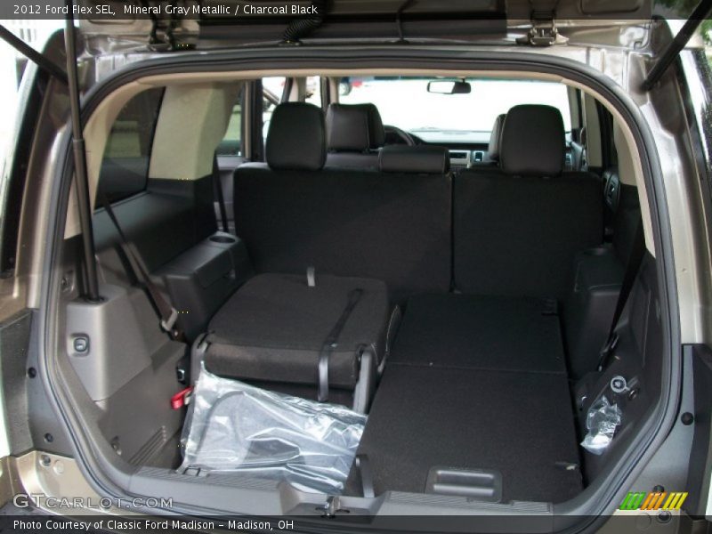 Mineral Gray Metallic / Charcoal Black 2012 Ford Flex SEL