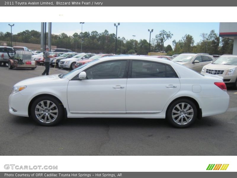 Blizzard White Pearl / Ivory 2011 Toyota Avalon Limited