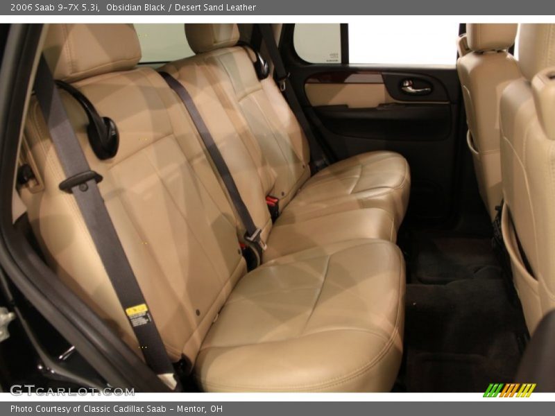 Obsidian Black / Desert Sand Leather 2006 Saab 9-7X 5.3i