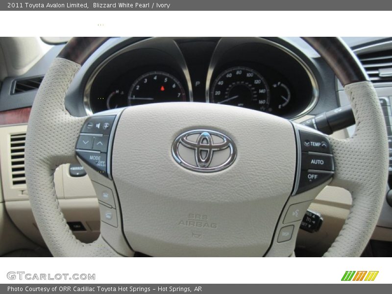 Blizzard White Pearl / Ivory 2011 Toyota Avalon Limited