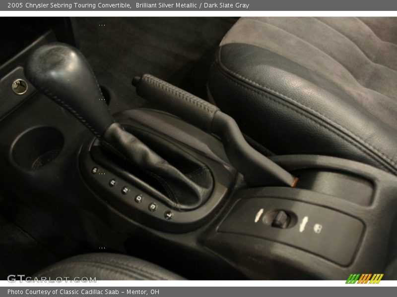 Brilliant Silver Metallic / Dark Slate Gray 2005 Chrysler Sebring Touring Convertible