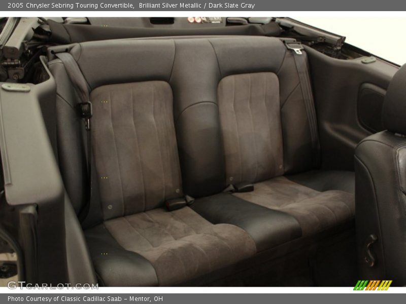 Brilliant Silver Metallic / Dark Slate Gray 2005 Chrysler Sebring Touring Convertible