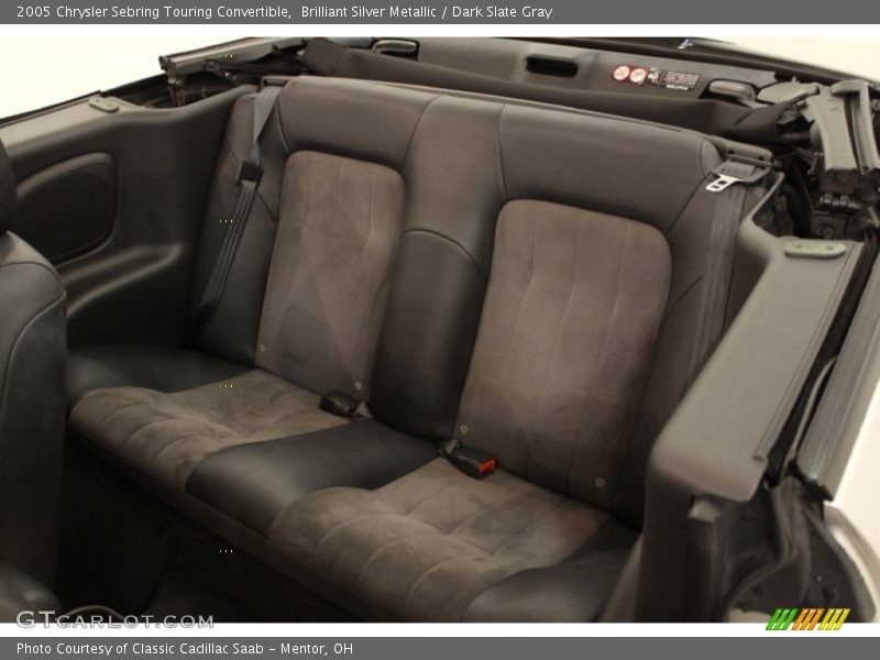 Brilliant Silver Metallic / Dark Slate Gray 2005 Chrysler Sebring Touring Convertible