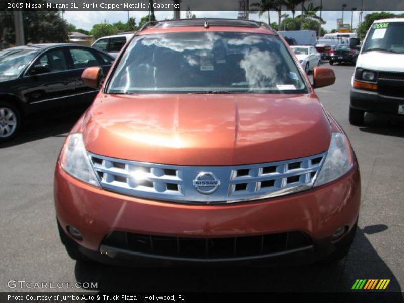 Sunlit Copper Metallic / Cabernet 2005 Nissan Murano SL