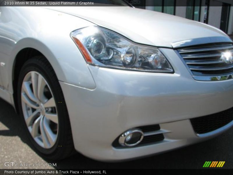 Liquid Platinum / Graphite 2010 Infiniti M 35 Sedan
