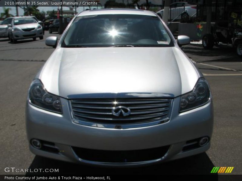 Liquid Platinum / Graphite 2010 Infiniti M 35 Sedan