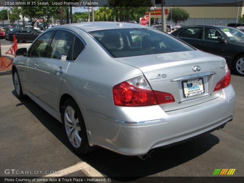 Liquid Platinum / Graphite 2010 Infiniti M 35 Sedan