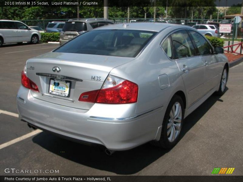 Liquid Platinum / Graphite 2010 Infiniti M 35 Sedan