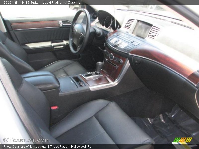 Liquid Platinum / Graphite 2010 Infiniti M 35 Sedan