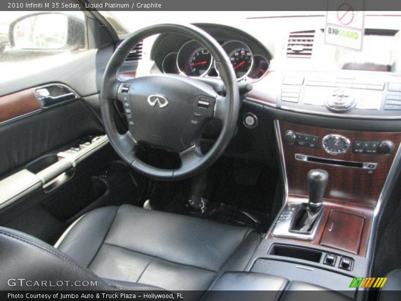 Liquid Platinum / Graphite 2010 Infiniti M 35 Sedan