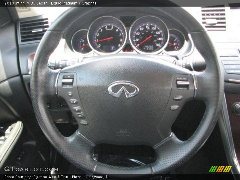 Liquid Platinum / Graphite 2010 Infiniti M 35 Sedan