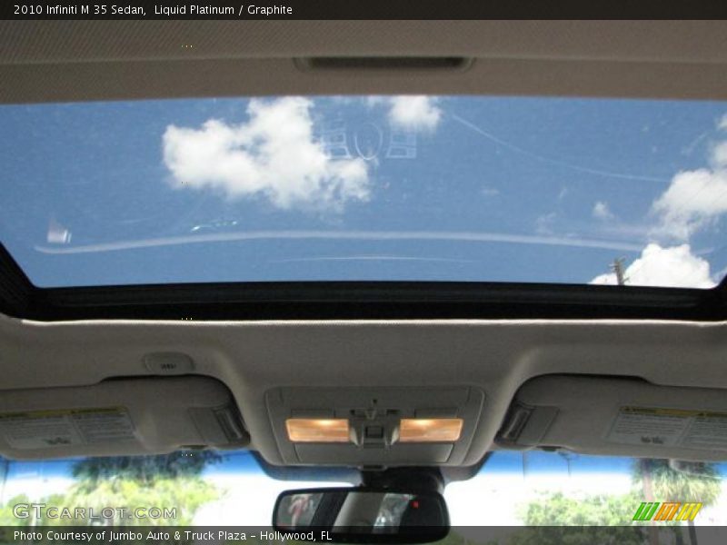 Liquid Platinum / Graphite 2010 Infiniti M 35 Sedan