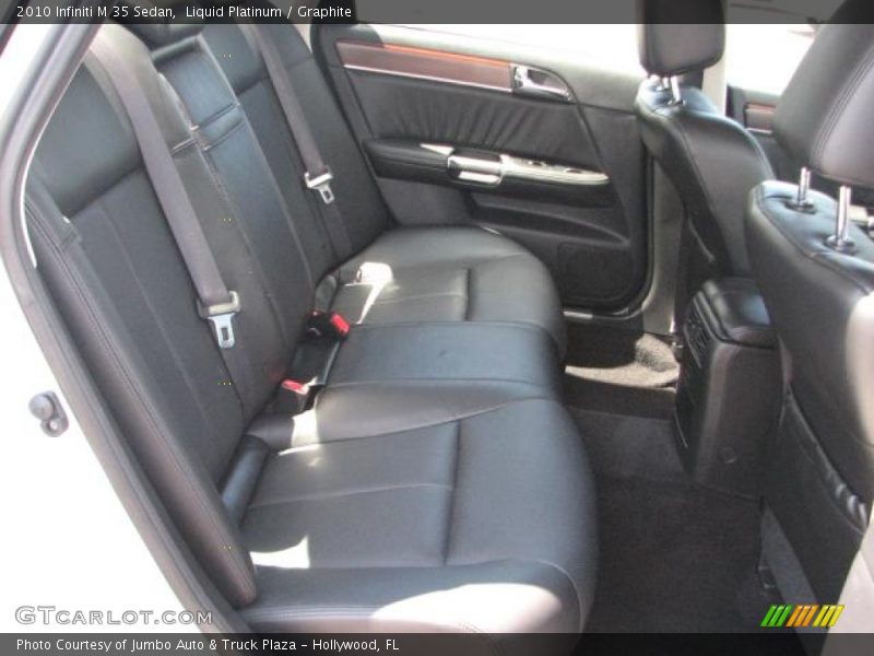 Liquid Platinum / Graphite 2010 Infiniti M 35 Sedan