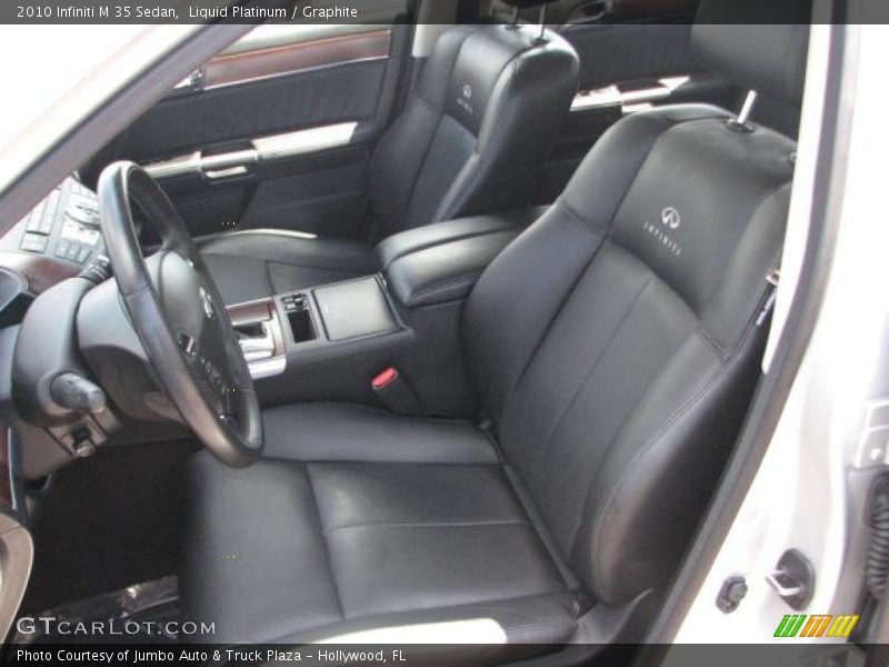 Liquid Platinum / Graphite 2010 Infiniti M 35 Sedan