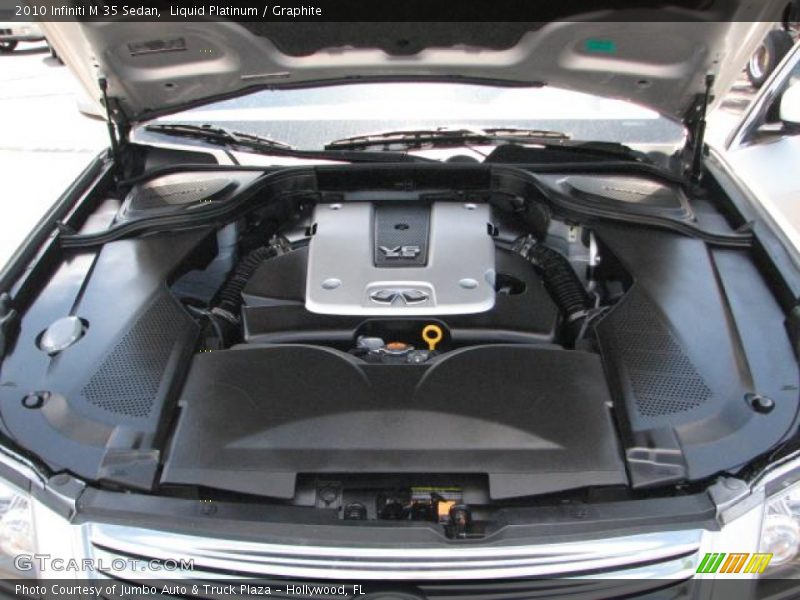 Liquid Platinum / Graphite 2010 Infiniti M 35 Sedan