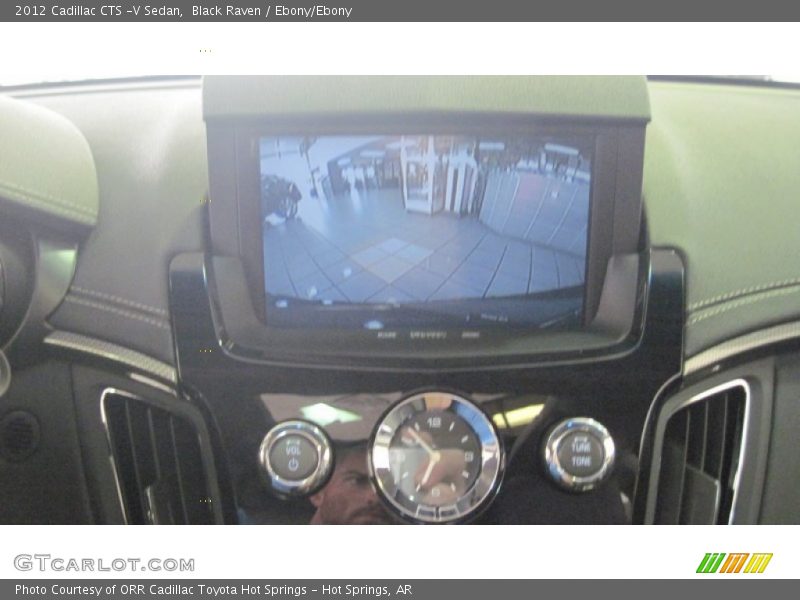 Black Raven / Ebony/Ebony 2012 Cadillac CTS -V Sedan
