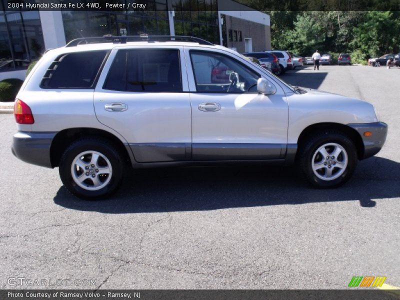 Pewter / Gray 2004 Hyundai Santa Fe LX 4WD