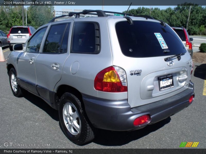 Pewter / Gray 2004 Hyundai Santa Fe LX 4WD