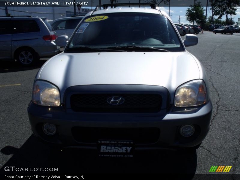 Pewter / Gray 2004 Hyundai Santa Fe LX 4WD