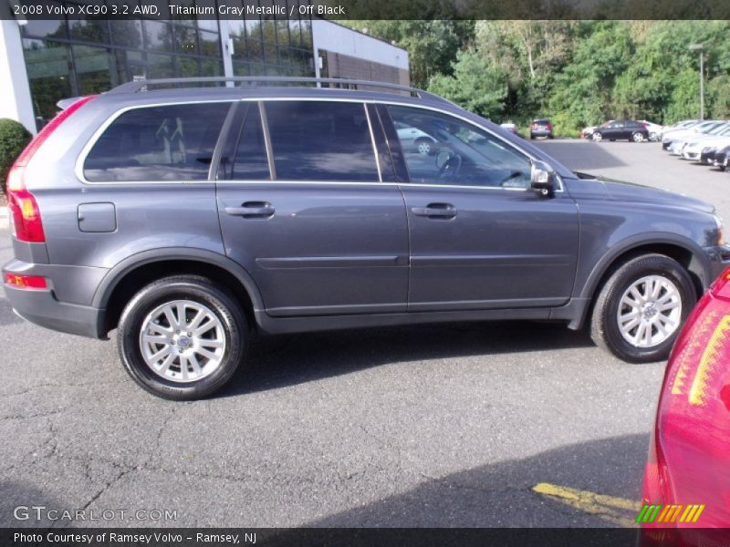Titanium Gray Metallic / Off Black 2008 Volvo XC90 3.2 AWD