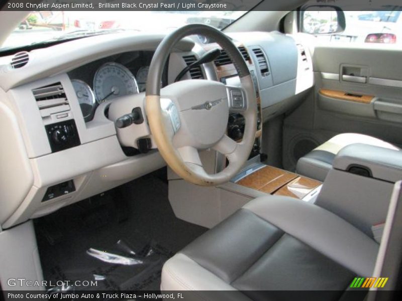 Light Graystone Interior - 2008 Aspen Limited 