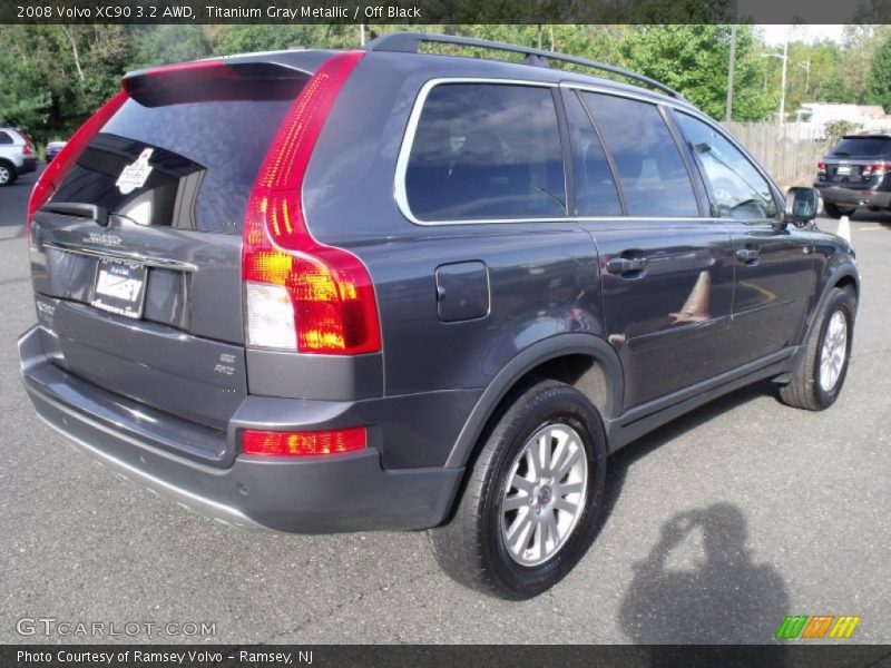 Titanium Gray Metallic / Off Black 2008 Volvo XC90 3.2 AWD